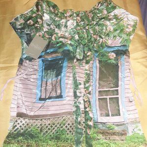 Sarah ball photography 0 (Anthropologie)  100% silk pic of the pink house blouse